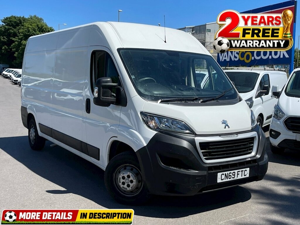 Peugeot Boxer Boxer Boxer Bluehdi 335 L3h2 Professional Pv Pane White