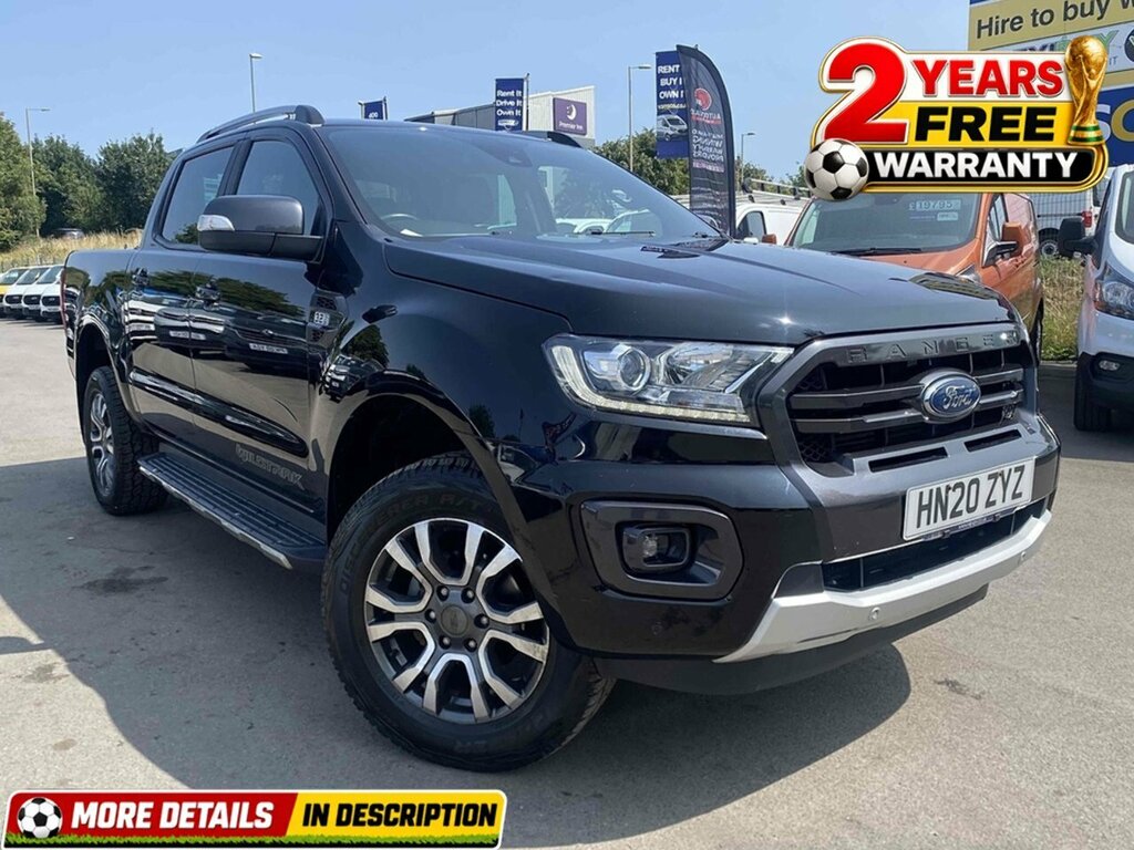 Ford Ranger 3.2 Tdci Wildtrak Pickup Double Cab Aut Black