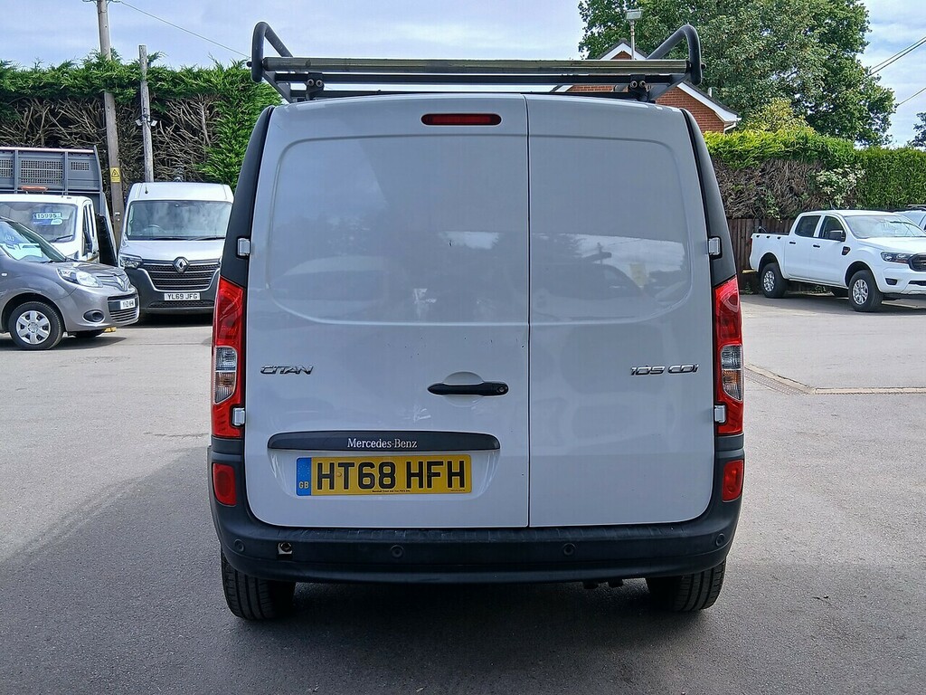 Mercedes-Benz CITAN 1.5 109 Cdi Blueefficiency Panel Van White #11
