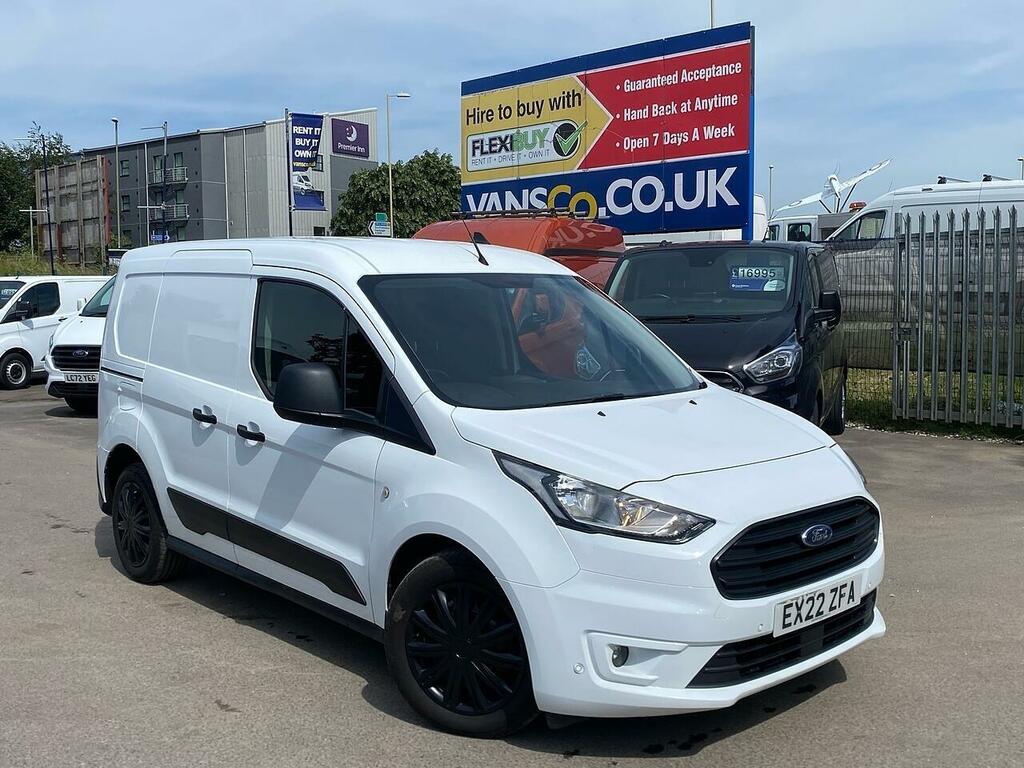 Ford Transit Connect 1.5 240 Ecoblue Trend Crew Van Double Cab 6Dr Dies White #4
