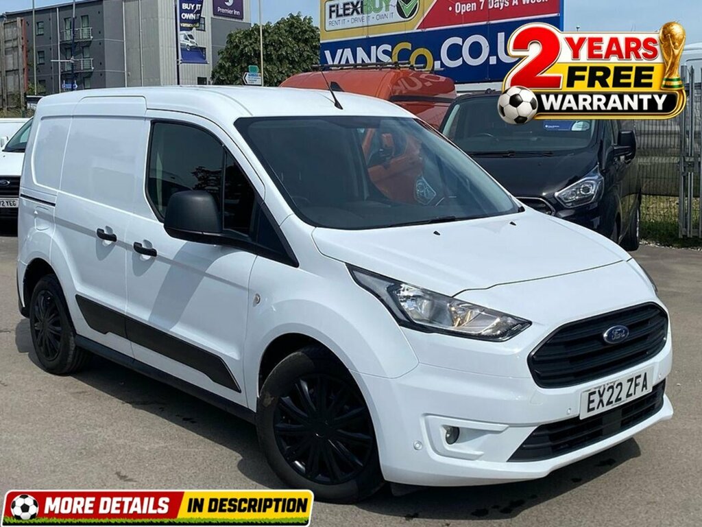 Ford Transit Connect 1.5 240 Ecoblue Trend Crew Van Double Cab 6Dr Dies White