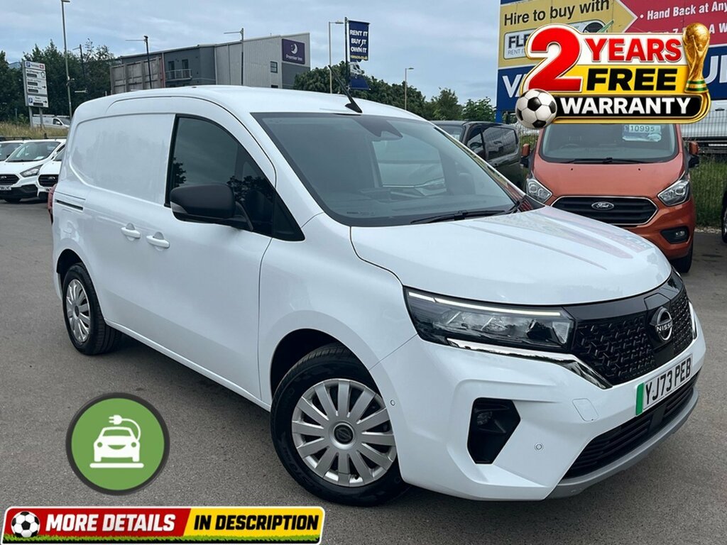 Nissan TOWNSTAR 45Kwh Tekna Panel Van 6Dr L1 122 Ps White