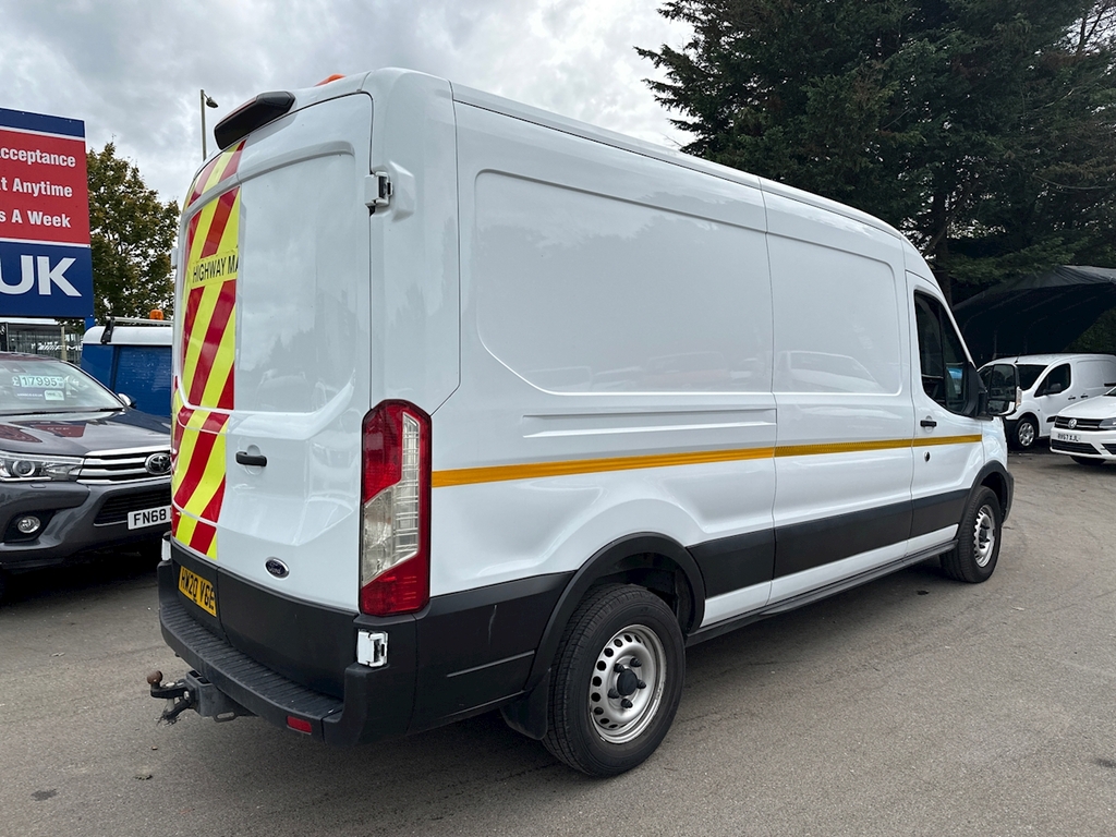 Ford Transit Custom 2.0 350 Ecoblue Leader Panel Van HW20VGE White #6