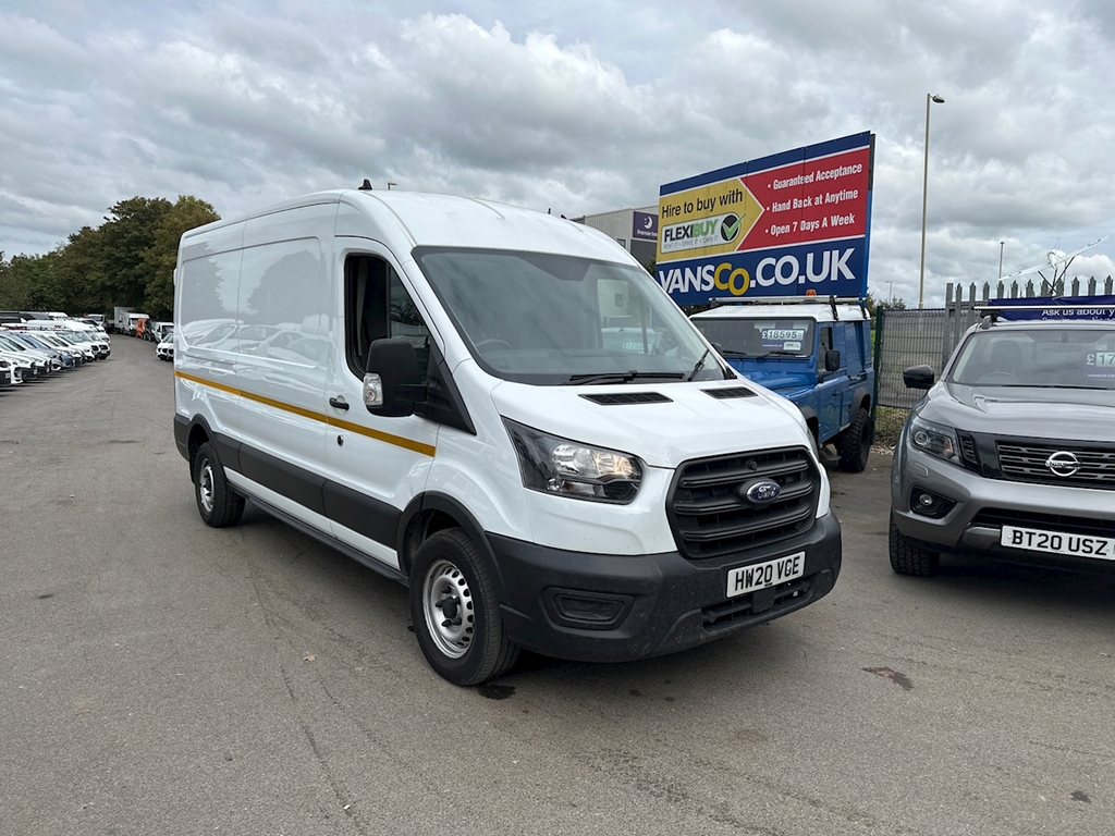 Ford Transit Custom 2.0 350 Ecoblue Leader Panel Van HW20VGE White #3