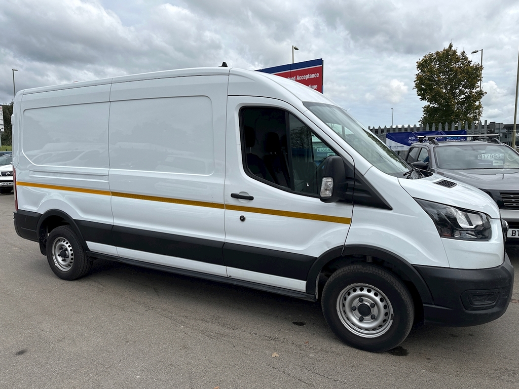 Ford Transit Custom 2.0 350 Ecoblue Leader Panel Van HW20VGE White #4