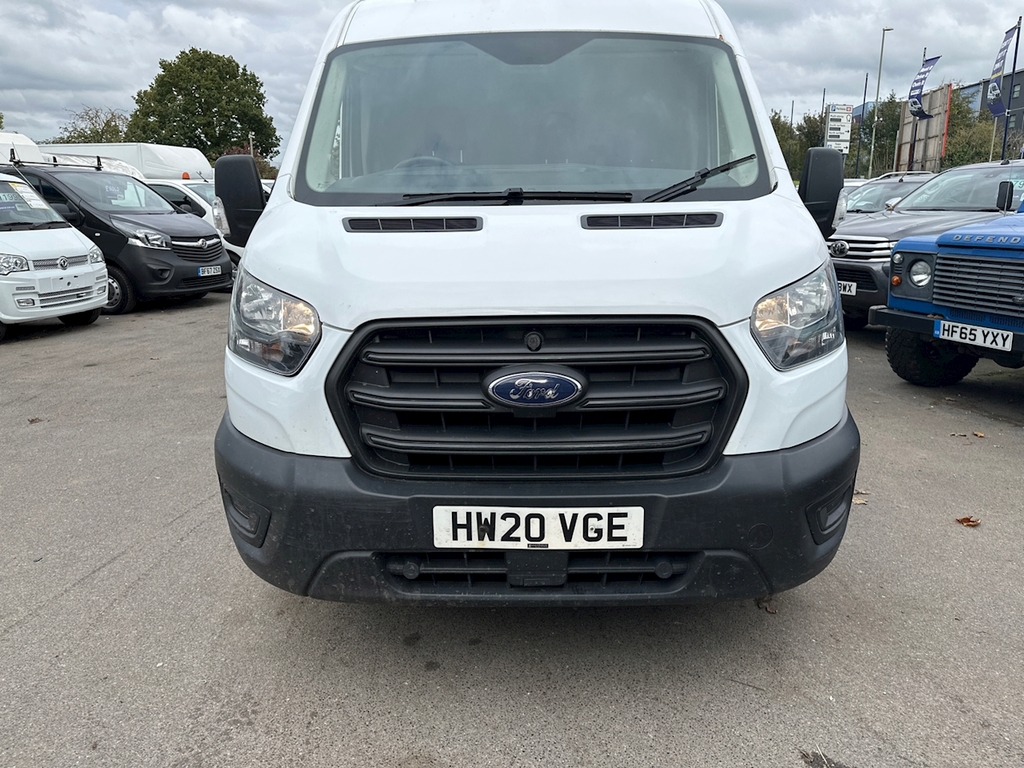Ford Transit Custom 2.0 350 Ecoblue Leader Panel Van HW20VGE White #2
