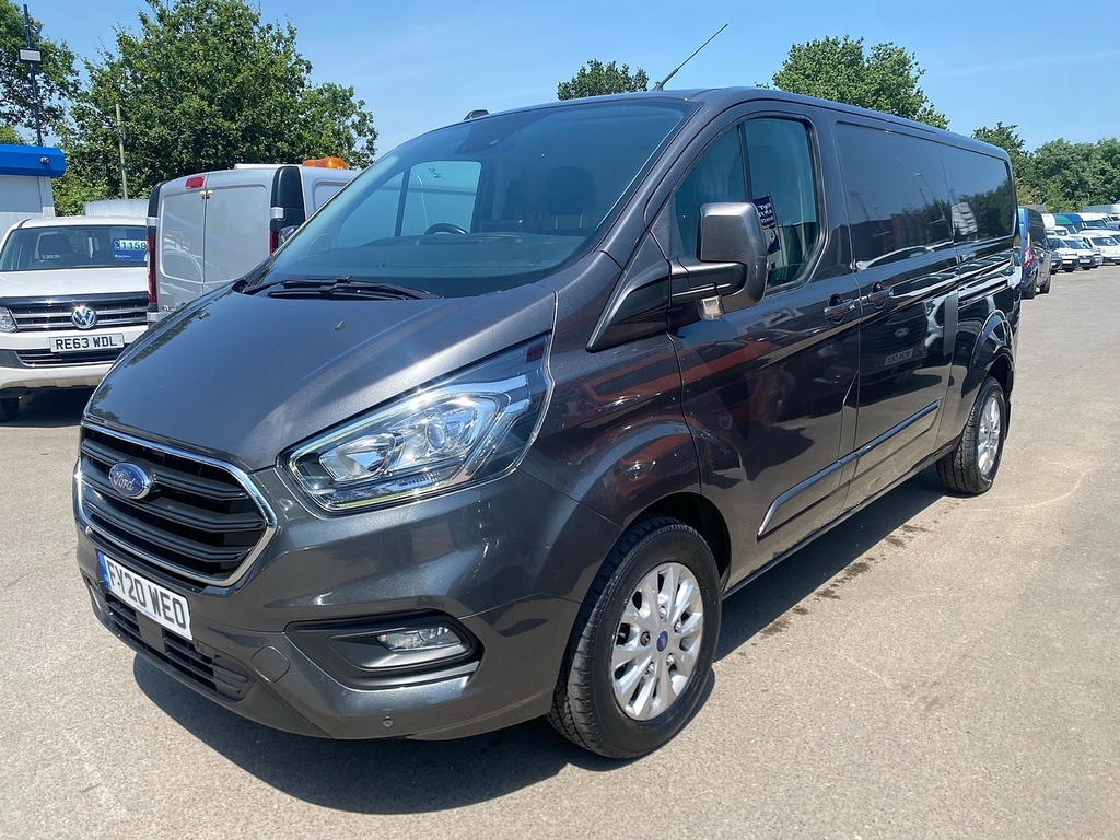 Ford Transit Custom 2.0 300 Ecoblue Limited Panel Van Manua FY20WEO Grey #3