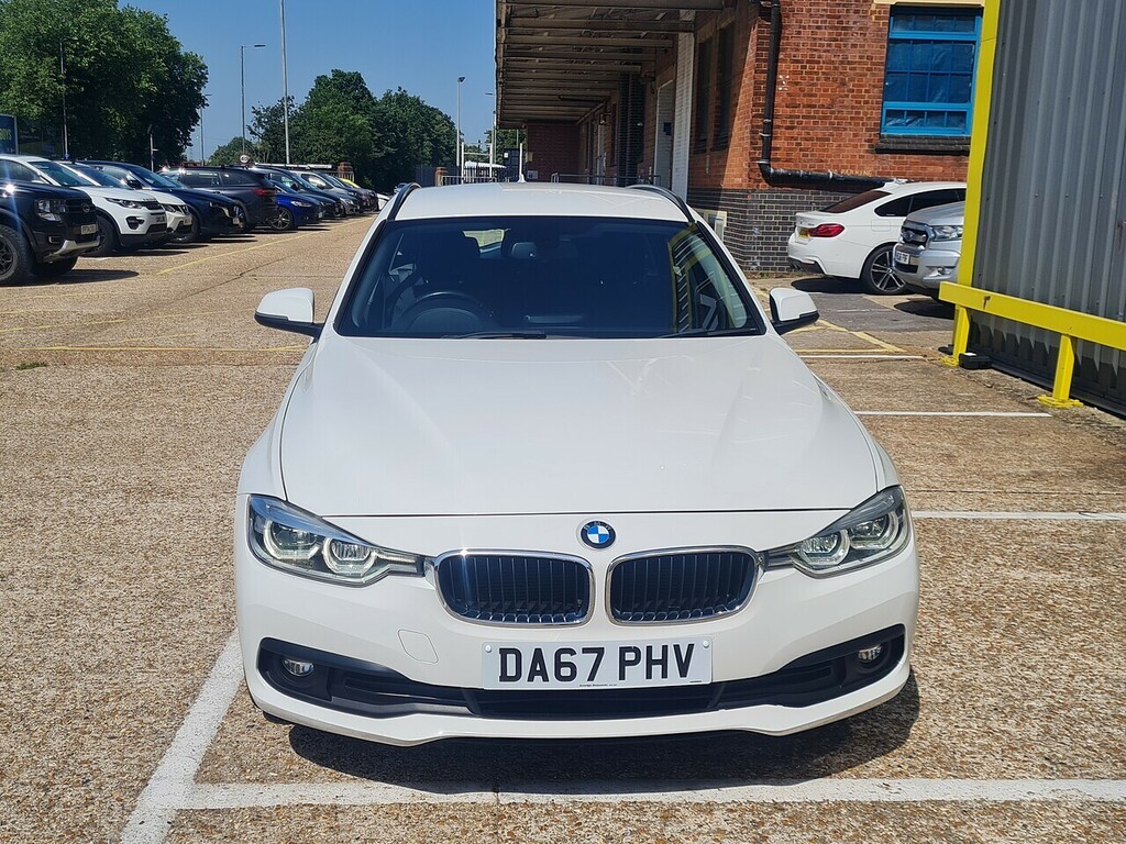 BMW 3 Series 2.0 316D Se Touring Euro 6 Ss DA67PHV White #2