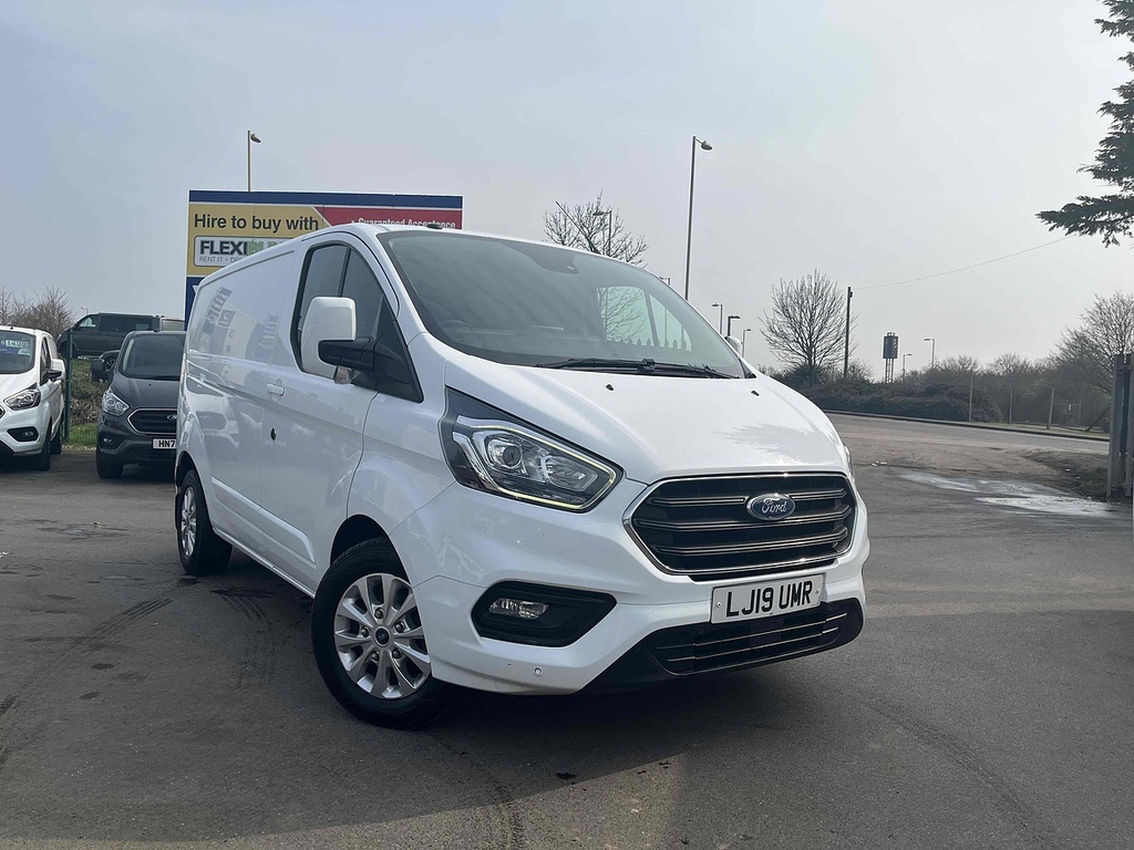 Ford Transit Custom 2.0 300 Ecoblue Limited Panel Van Manua White