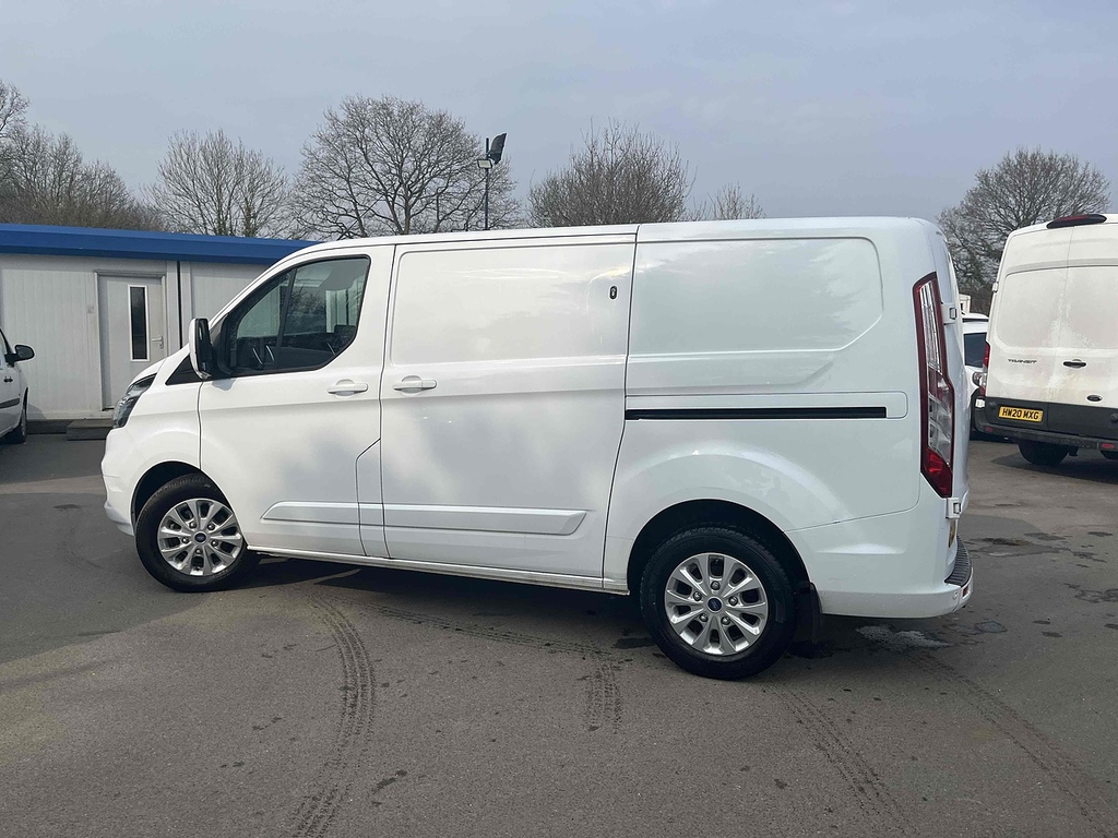 Ford Transit Custom 2.0 300 Ecoblue Limited Panel Van Manua LJ19UMR White #6