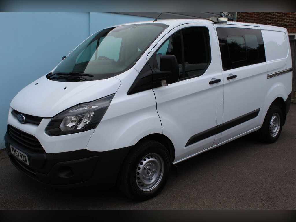Ford Transit Custom 2.0 Tdci 310 Crew Van L2 H1 167 White