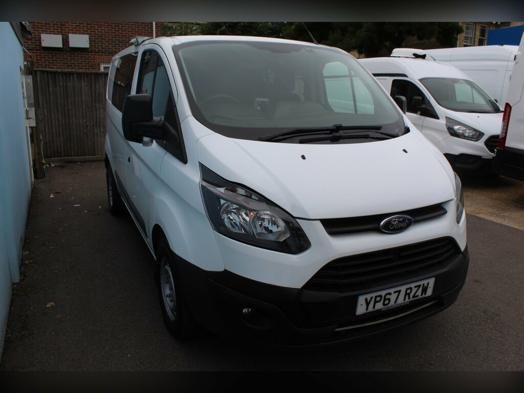Ford Transit Custom 2.0 Tdci 310 Crew Van L2 H1 167 YP67RZW White #5