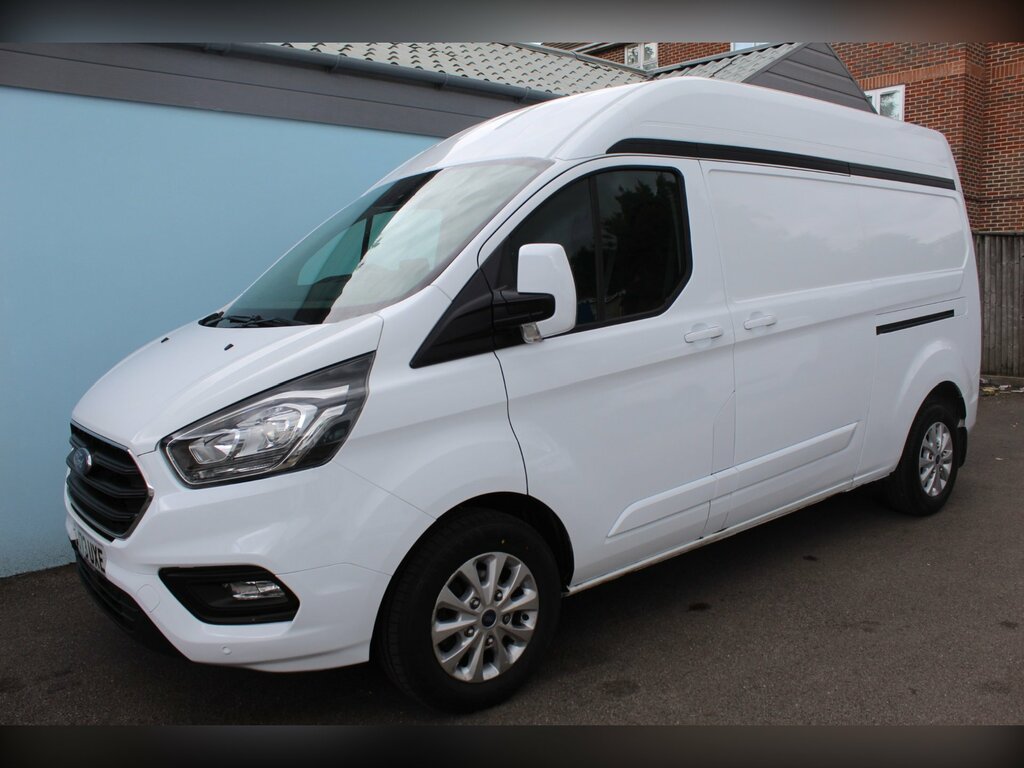 Ford Transit Custom 2.0 300 Ecoblue Limited Panel Van BJ73UXE White #6