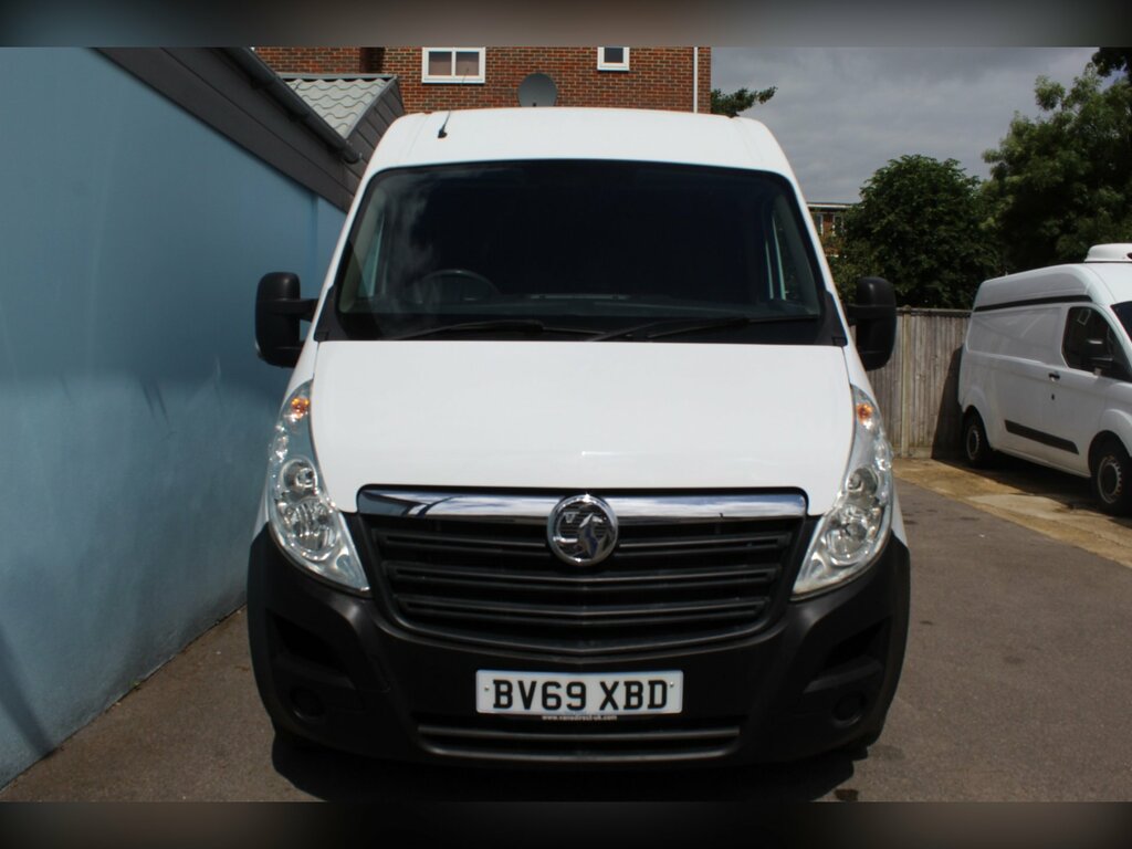 Vauxhall Movano 2.3 Cdti 3500 Panel Van Air Con White #2