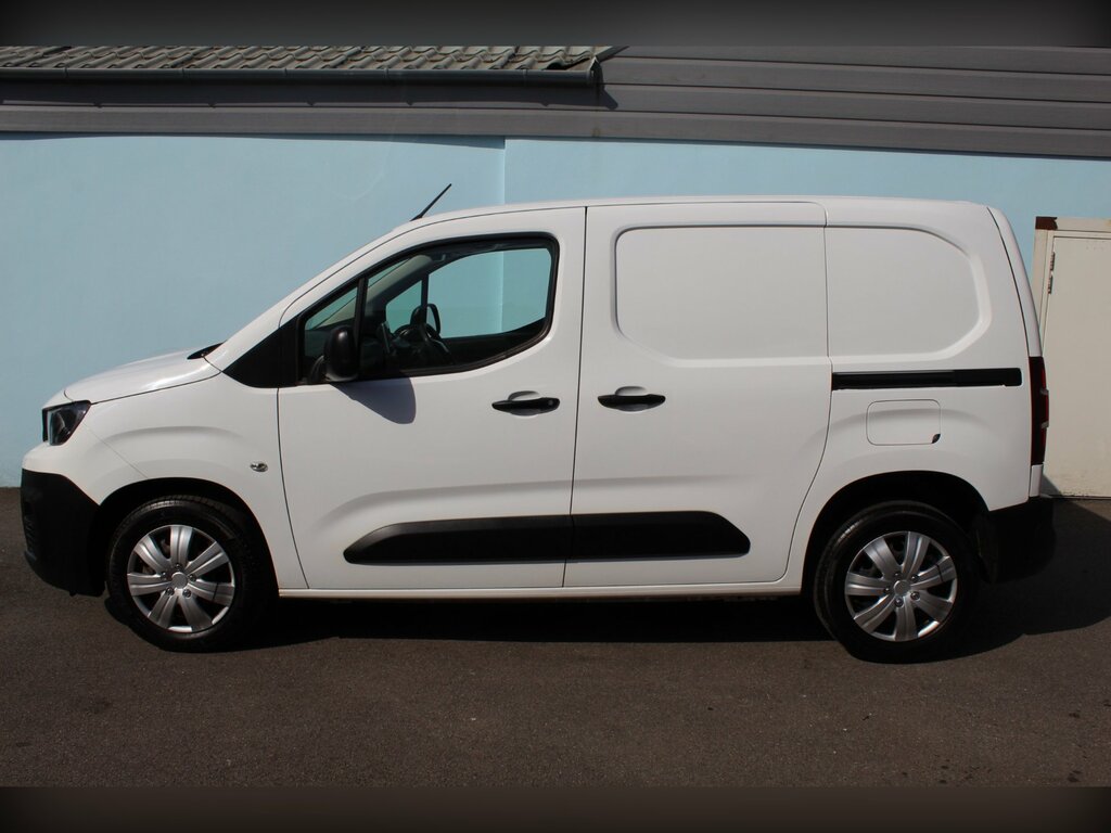Peugeot Partner 1.5 Bluehdi 1000 Professional Standard Panel Van 5 White #2