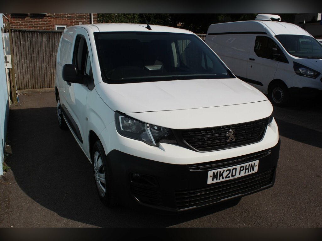 Peugeot Partner 1.5 Bluehdi 1000 Professional Standard Panel Van 5 White #4