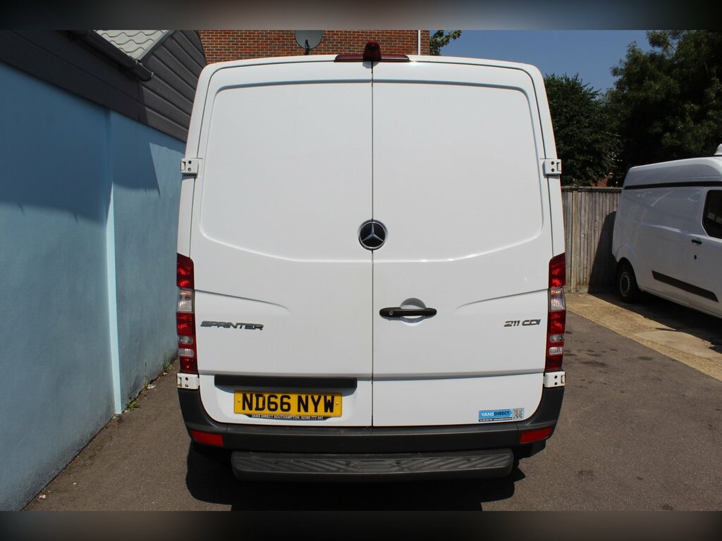 Mercedes-Benz Sprinter 2.1 313 Cdi Lwb White #11