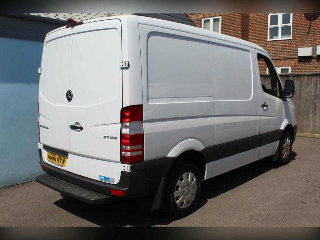 Mercedes-Benz Sprinter 2.1 313 Cdi Lwb White #8