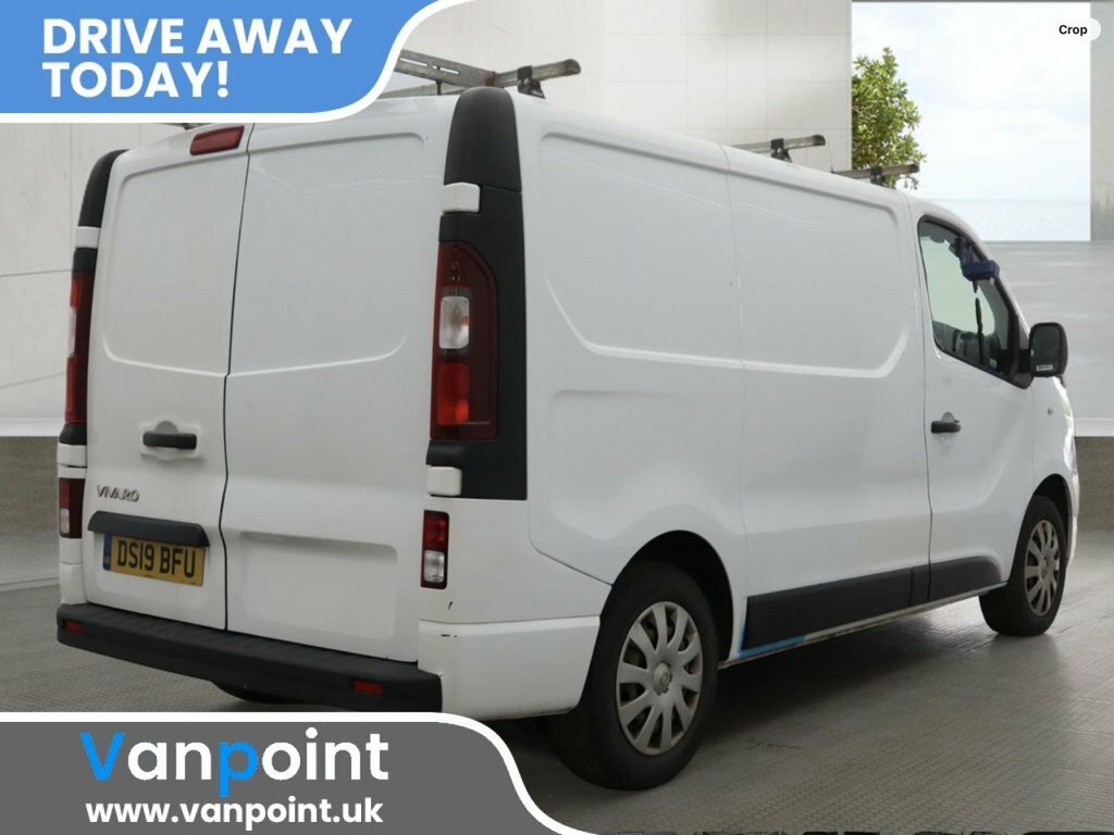 Vauxhall Vivaro 1.6L Sportive DS19BFU White #3