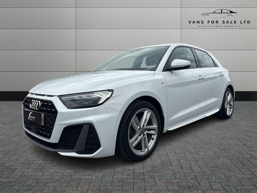 Audi A1 Hatchback 1.0 Tfsi 30 S Line Sportback Euro 6 Ss White