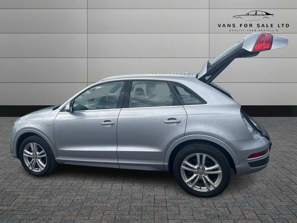 Audi Q3 Suv 2.0 Tdi S Line S Tronic Quattro Euro 6 Ss 5 KU65YWW Silver #3