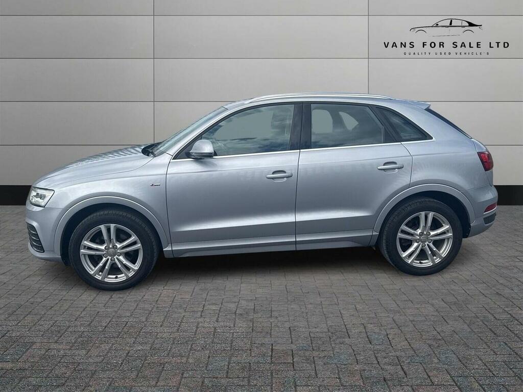 Audi Q3 Suv 2.0 Tdi S Line S Tronic Quattro Euro 6 Ss 5 KU65YWW Silver #2