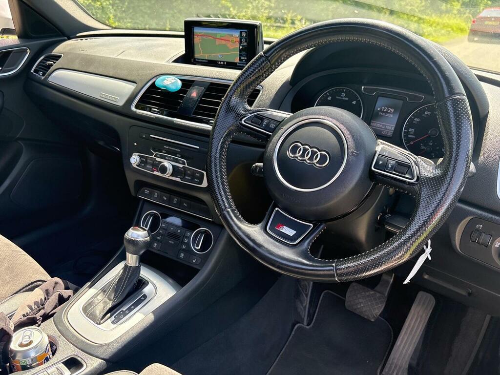 Audi Q3 Suv 2.0 Tdi S Line Plus S Tronic Quattro Euro 6 S SO15OJN White #4