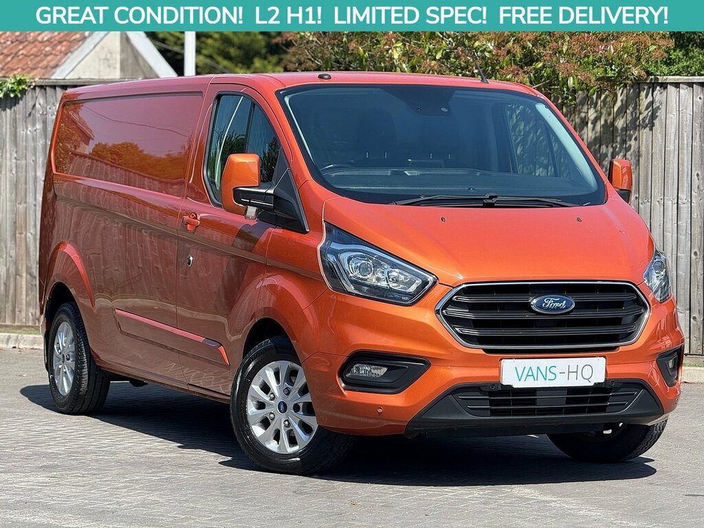 Ford Transit Custom Mpv YV68CFN Orange