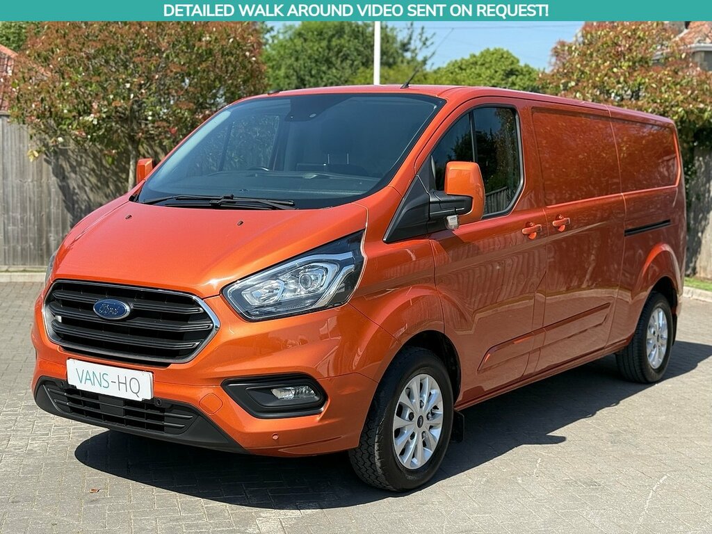 Ford Transit Custom Mpv YV68CFN Orange #6