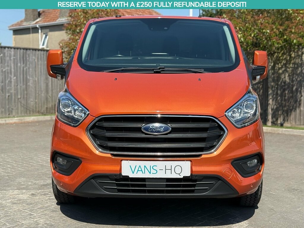 Ford Transit Custom Mpv YV68CFN Orange #4