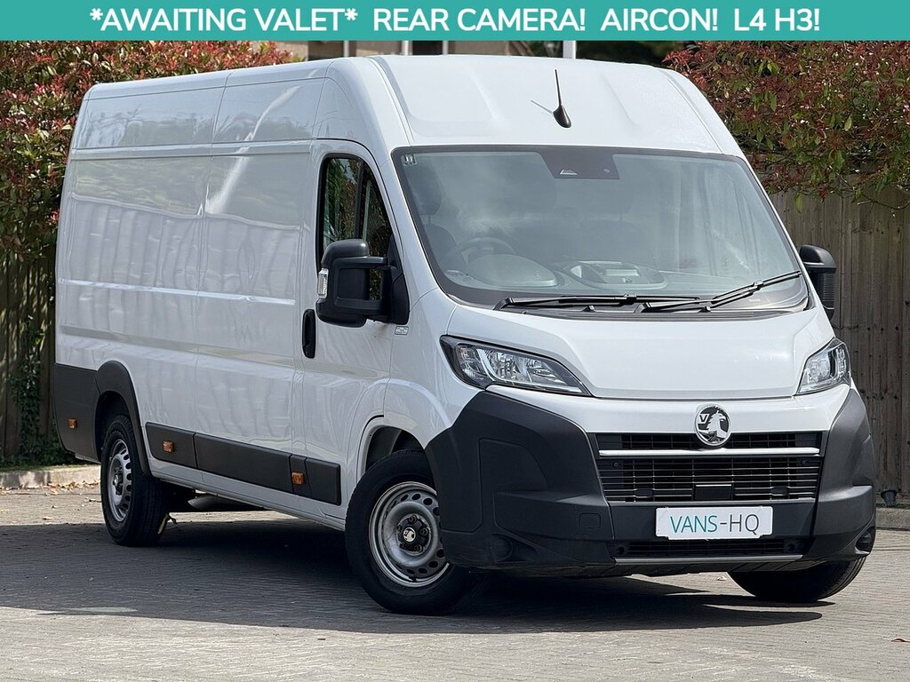 Vauxhall Movano Mpv White
