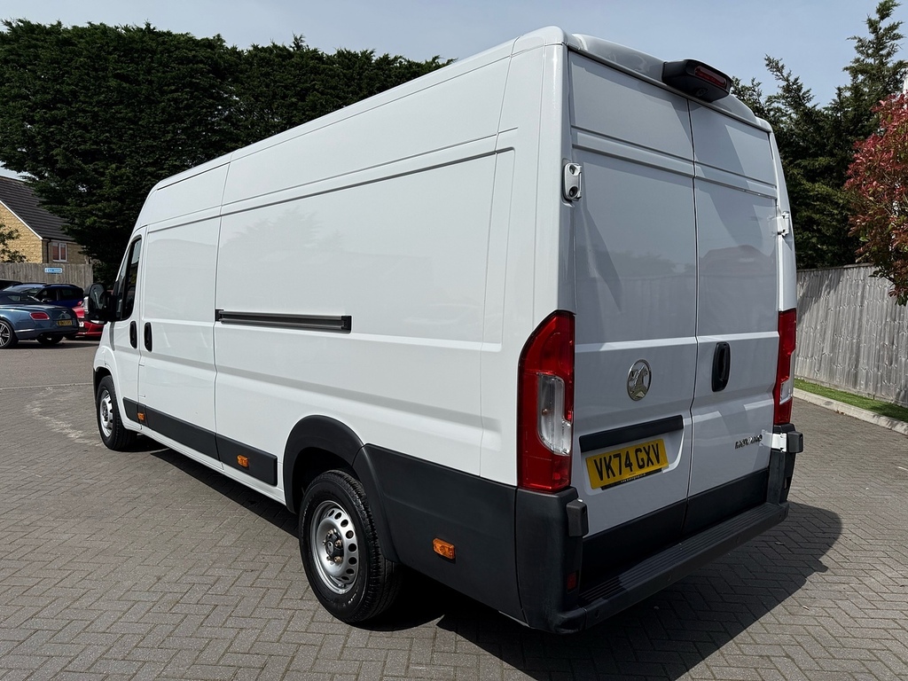 Vauxhall Movano Xlwb L4h2 Medium White #8