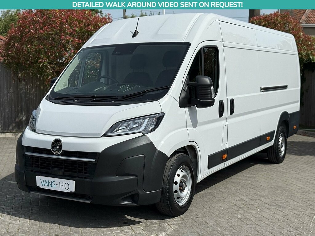 Vauxhall Movano Xlwb L4h2 Medium White #7