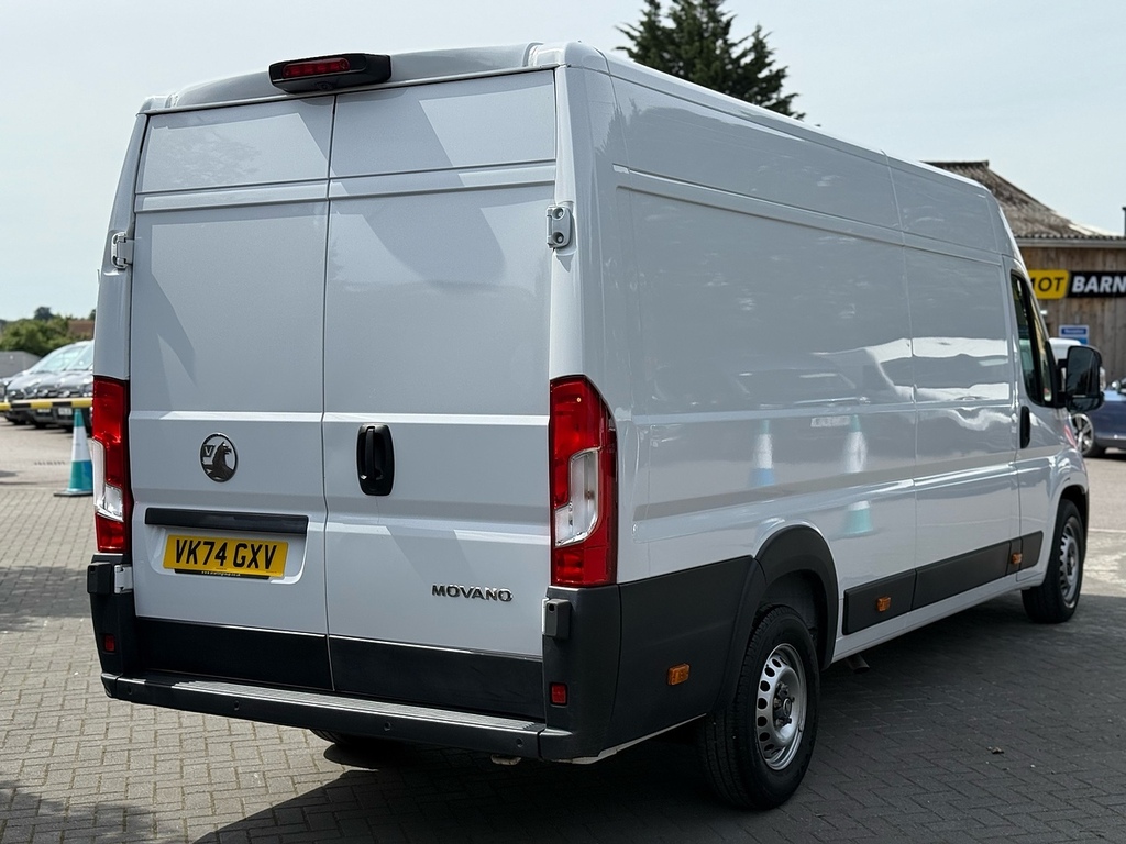 Vauxhall Movano Xlwb L4h2 Medium White #13