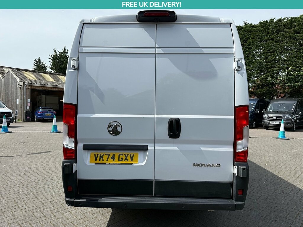 Vauxhall Movano Xlwb L4h2 Medium White #9