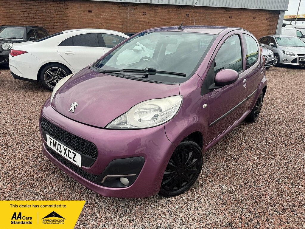 Peugeot 107 Active Purple #2