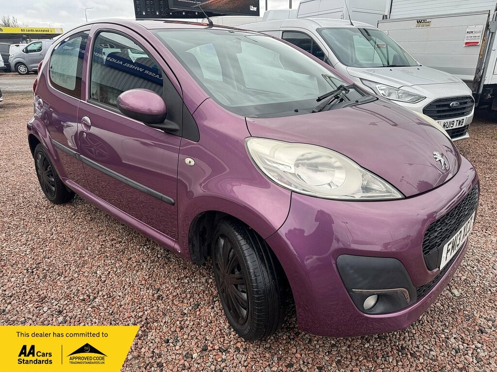 Peugeot 107 Active Purple #6