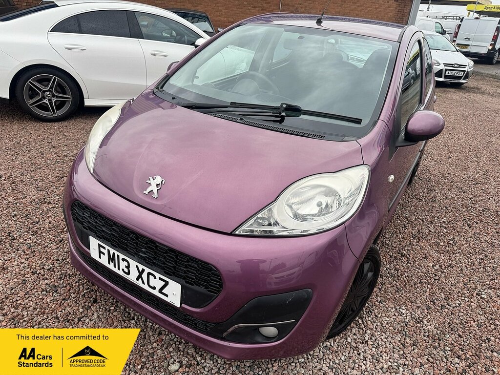 Peugeot 107 Active Purple #4