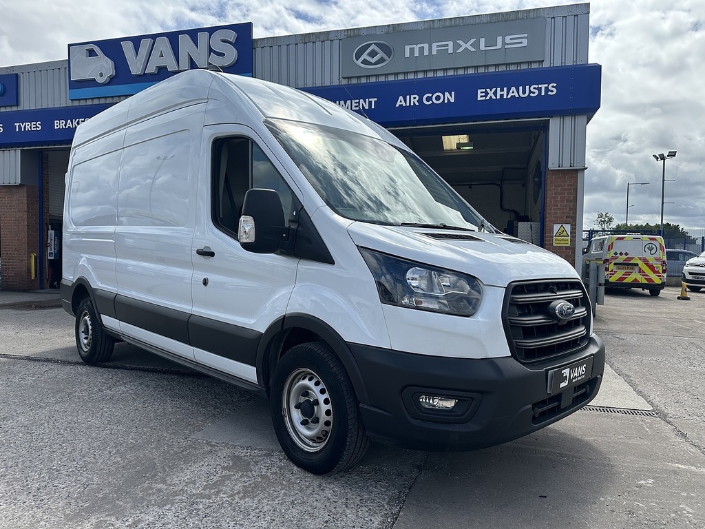 Ford Transit Custom 350 Ecoblue Leader White