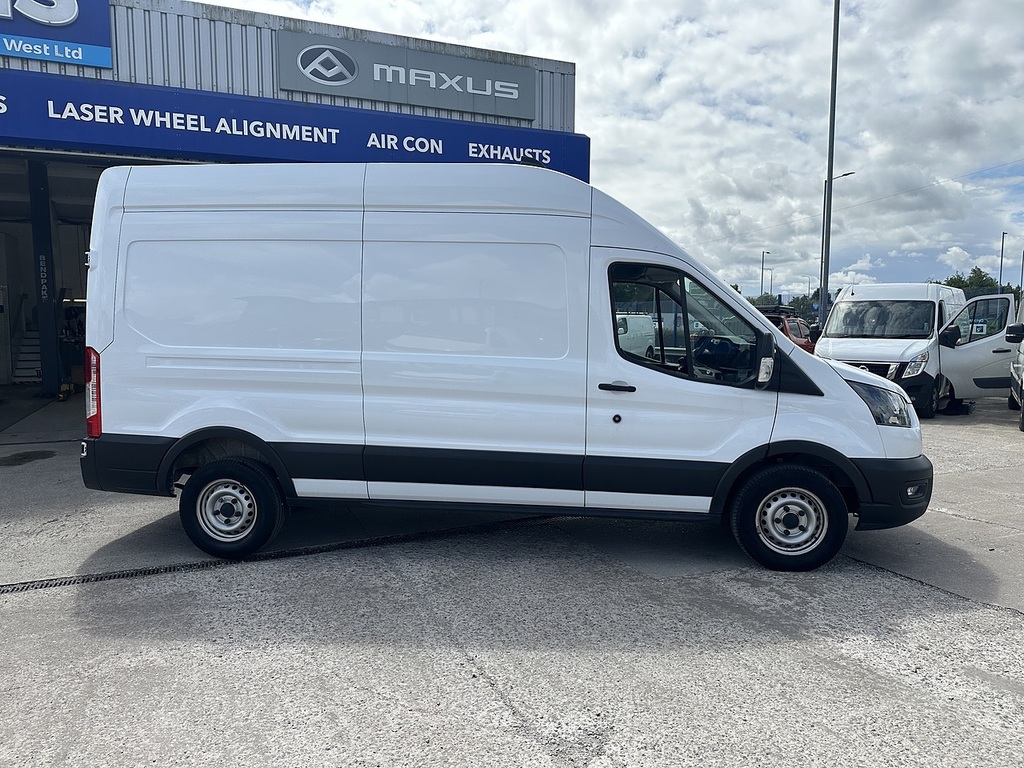 Ford Transit Custom 350 Ecoblue Leader LA23HSJ White #2