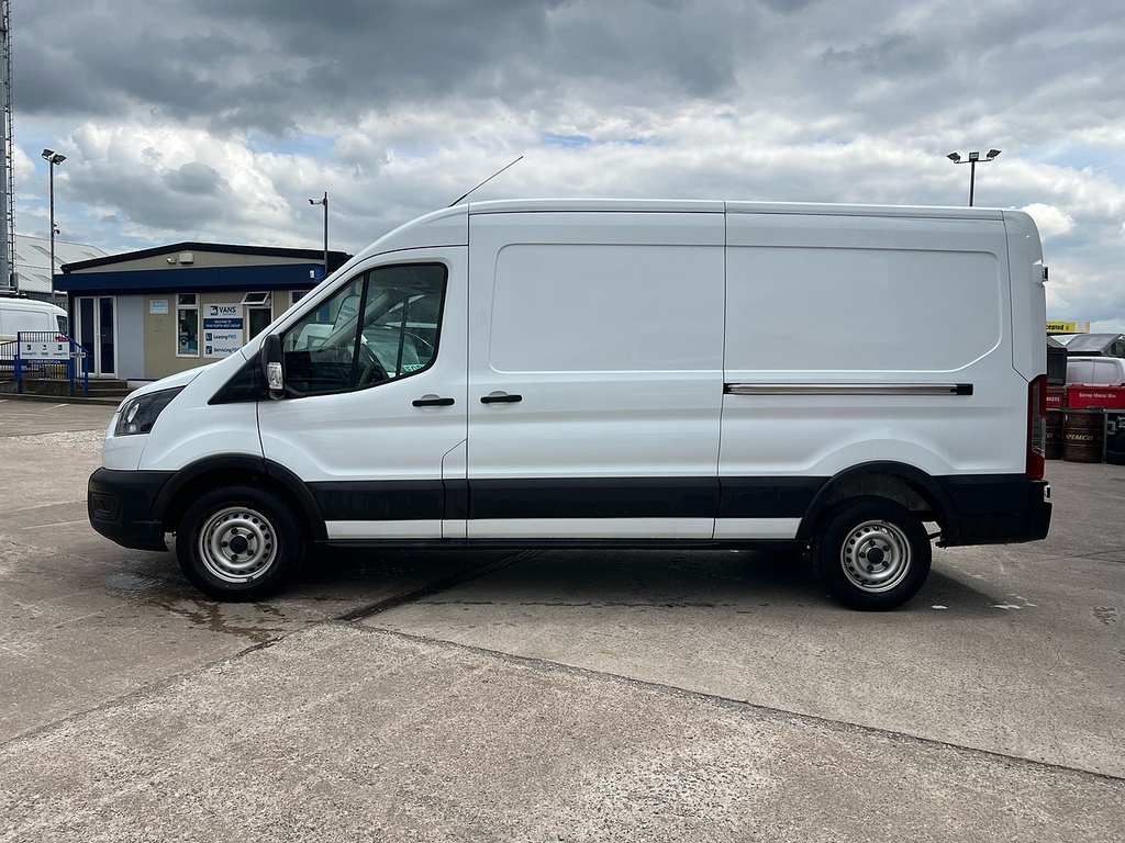 Ford Transit Custom 350 Ecoblue Leader BD72KWC White #6