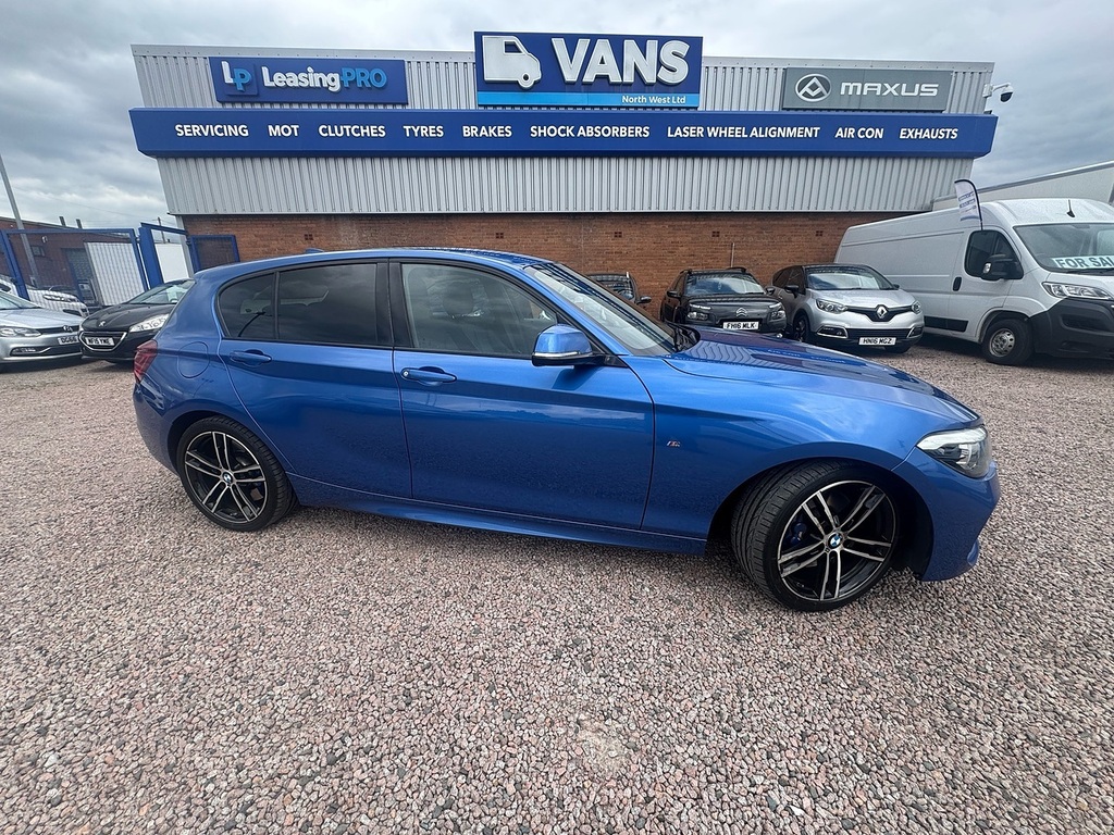 BMW 1 Series 118I M Sport Shadow Edition ML68DYF Blue #4