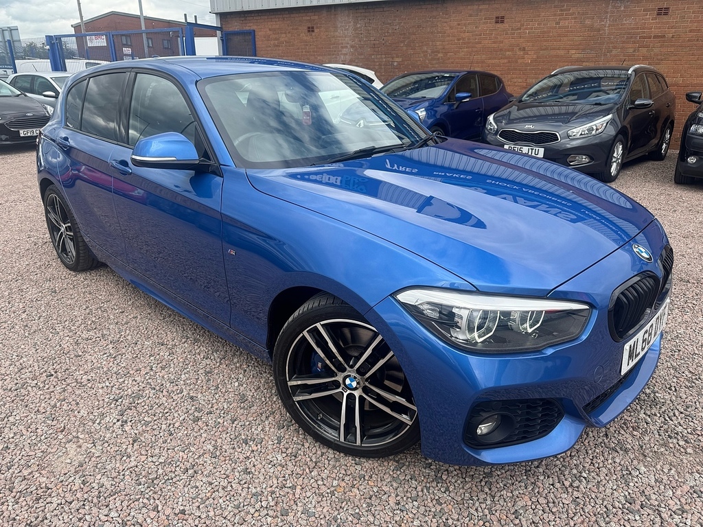 BMW 1 Series 118I M Sport Shadow Edition ML68DYF Blue #2