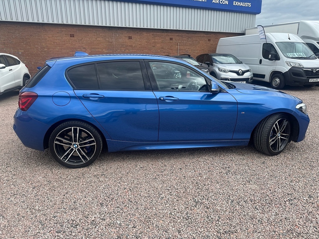 BMW 1 Series 118I M Sport Shadow Edition ML68DYF Blue #5