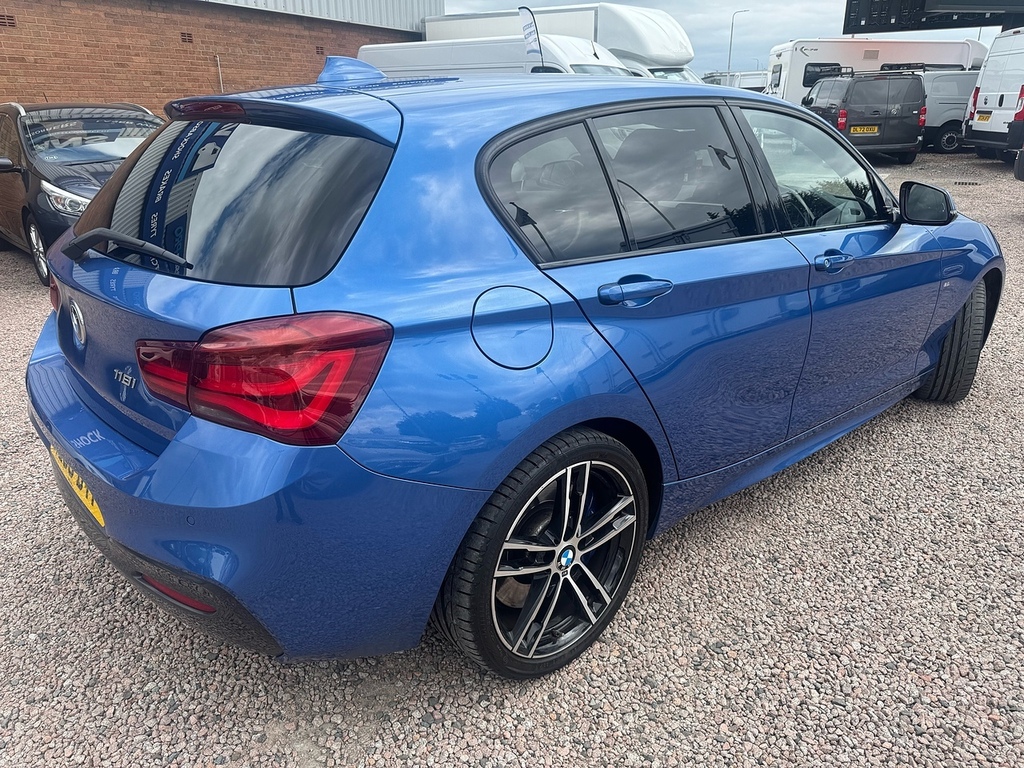 BMW 1 Series 118I M Sport Shadow Edition ML68DYF Blue #6