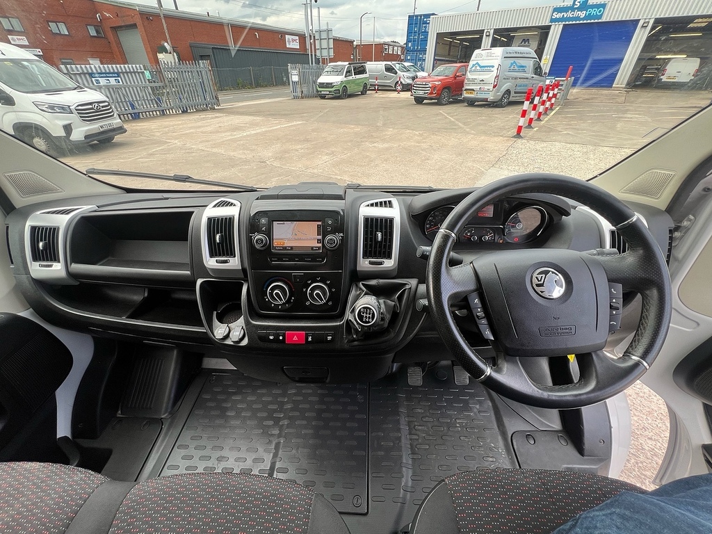 Vauxhall Movano Diesel White #26