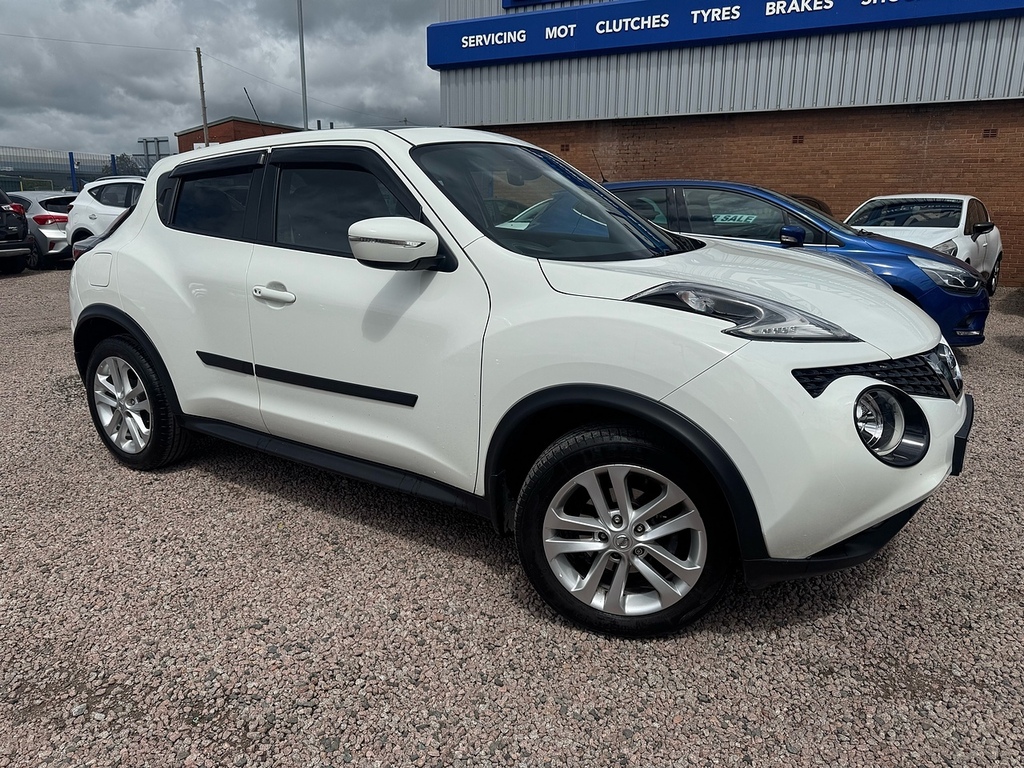 Nissan Juke Dig-t N-connecta White #3
