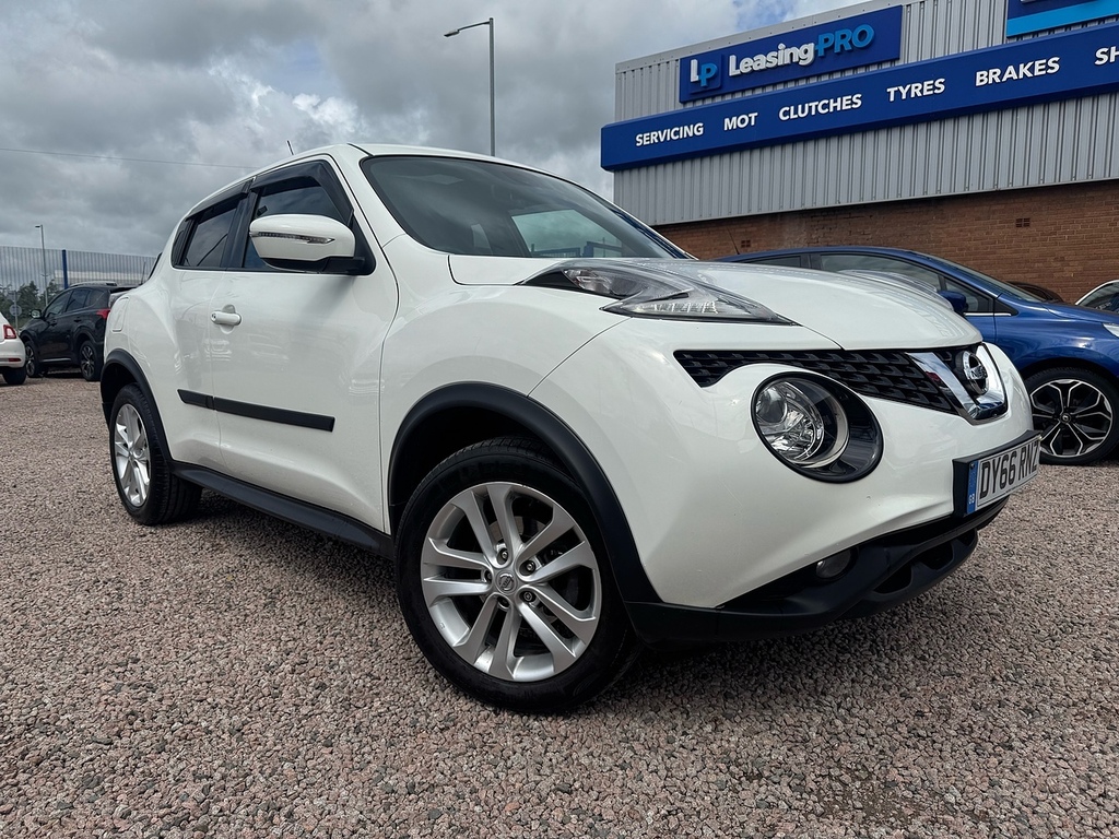 Nissan Juke Dig-t N-connecta White