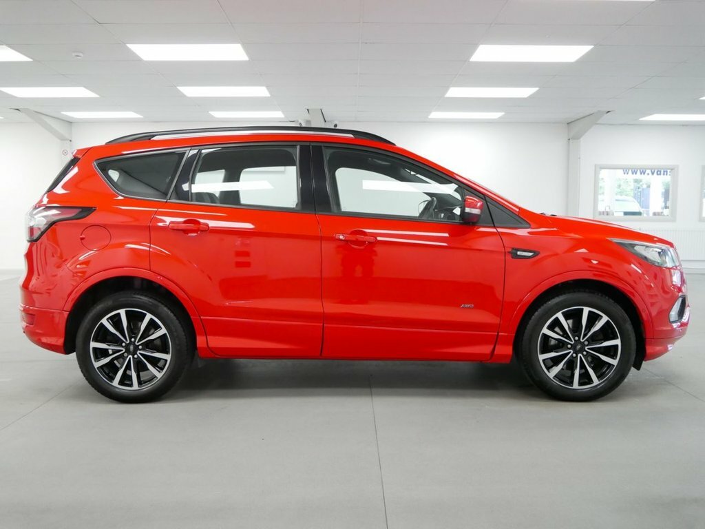 Ford Kuga 1.5L 1.5T Ecoboost St-line Suv Awd HN68FZA Red #4