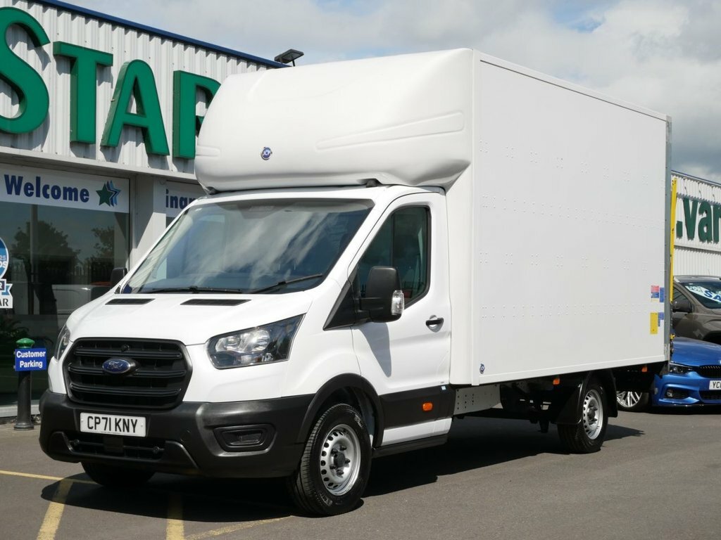 Ford Transit Custom 2L 2.0 350 Ecoblue Leader Chassis Cab M White